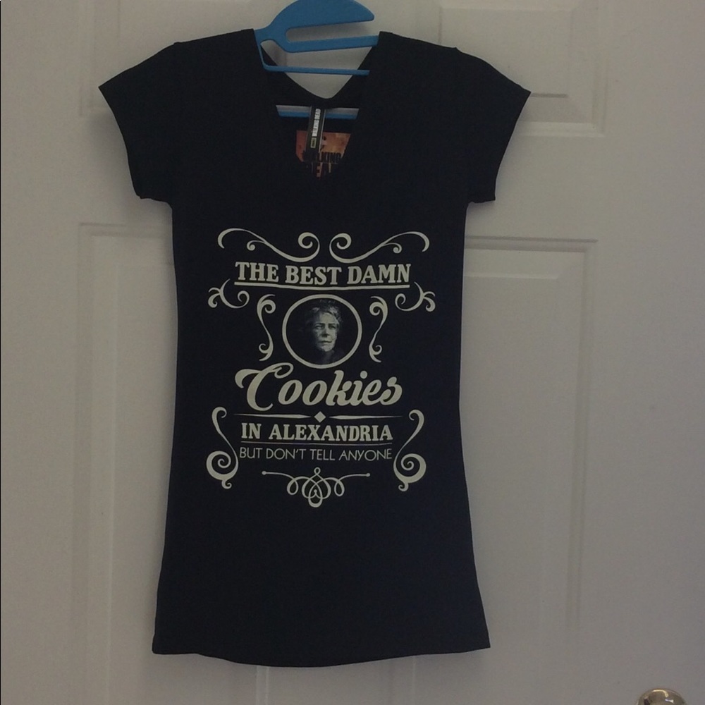 AMC WALKING DEAD BLACK TEE CALHOUN SPORTSWEAR S/P